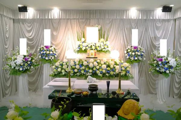 相談できるお葬式　中野営業所で葬儀を行なった写真