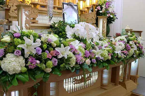 株式会社きずなで葬儀を行なった写真