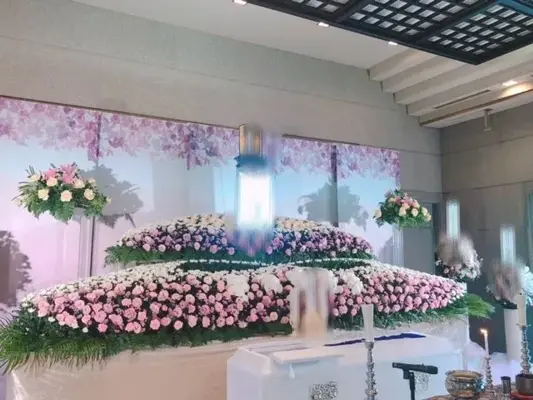 家族葬のゆくりで葬儀を行なった写真