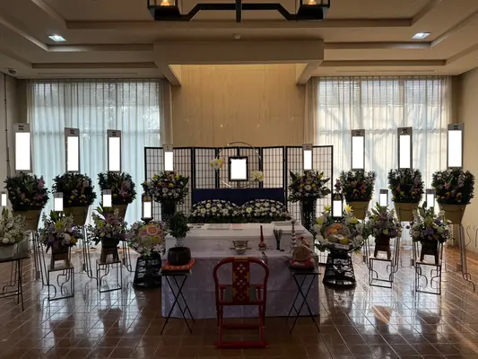 フラワーセレモニー天乃風で葬儀を行なった写真