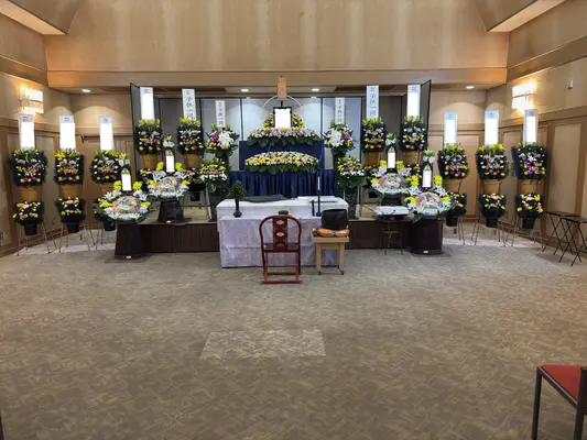 フラワーセレモニー天乃風で葬儀を行なった写真