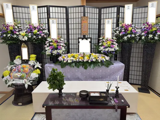 フラワーセレモニー天乃風で葬儀を行なった写真