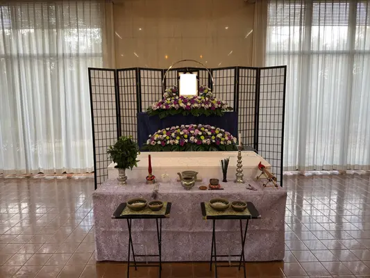 フラワーセレモニー天乃風で葬儀を行なった写真