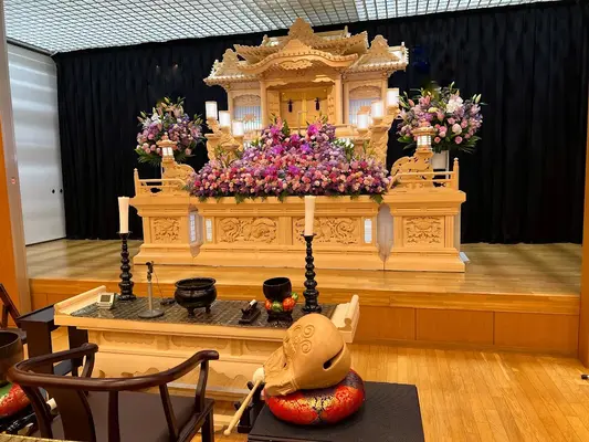 茨城市民葬祭で葬儀を行なった写真
