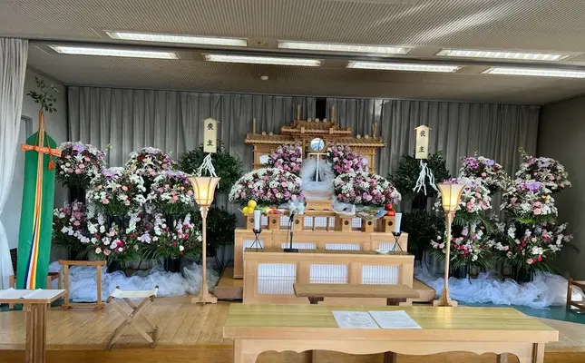 茨城市民葬祭で葬儀を行なった写真