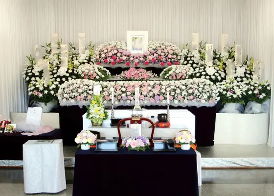 全龍寺 普門閣斎場で葬儀を行なった写真