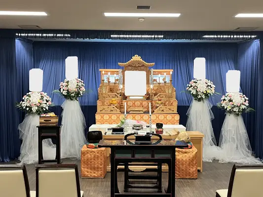 清絆メモリーで葬儀を行なった写真