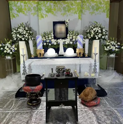 橘葬儀社で葬儀を行なった写真