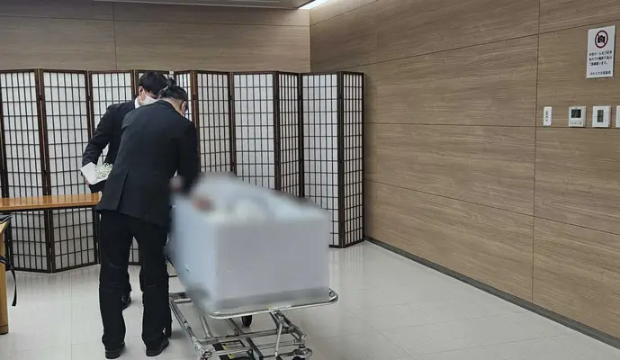 橘葬儀社で葬儀を行なった写真