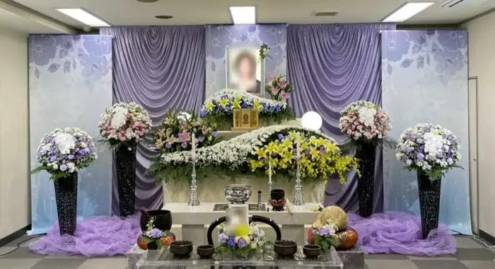 橘葬儀社で葬儀を行なった写真