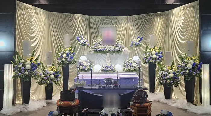 橘葬儀社(横浜営業所)で葬儀を行なった写真