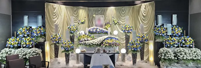 橘葬儀社(横浜営業所)で葬儀を行なった写真