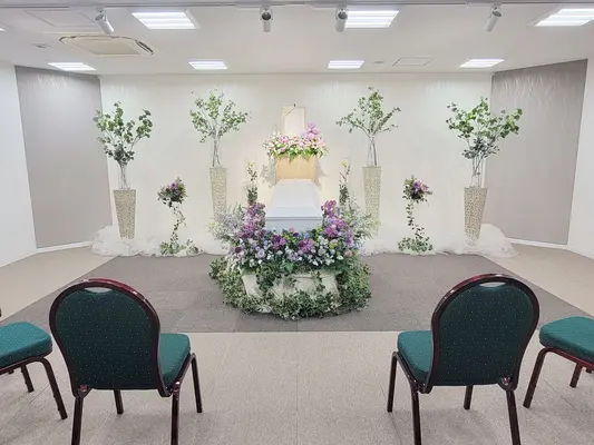 家族葬ホール リコリス大井町で葬儀を行なった写真