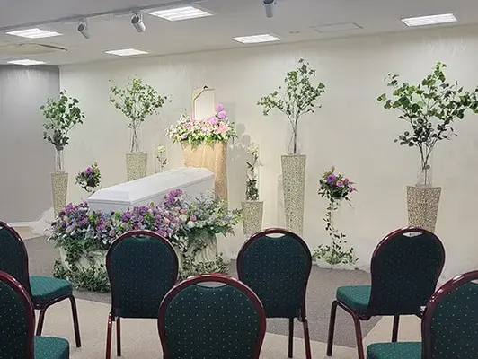 家族葬ホール リコリス大井町で葬儀を行なった写真