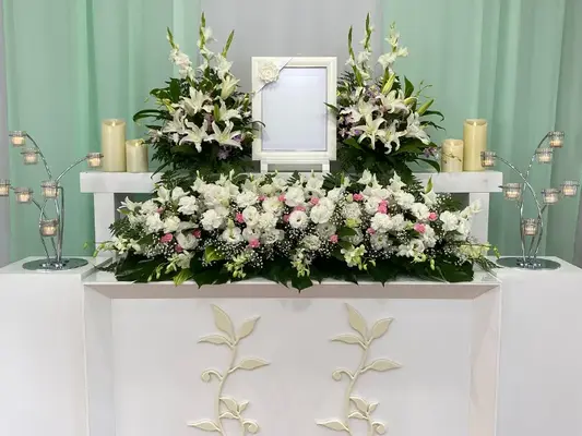 アークハウス広島で葬儀を行なった写真