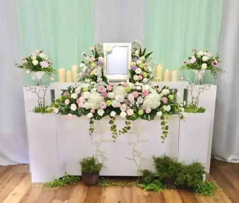 アークハウス広島で葬儀を行なった写真