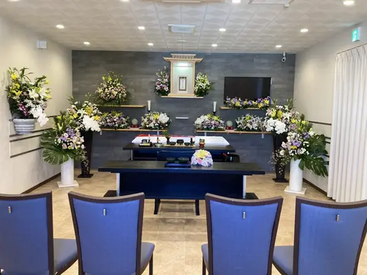 ゆうあいホール岡場 家族葬会館フィナーレで葬儀を行なった写真