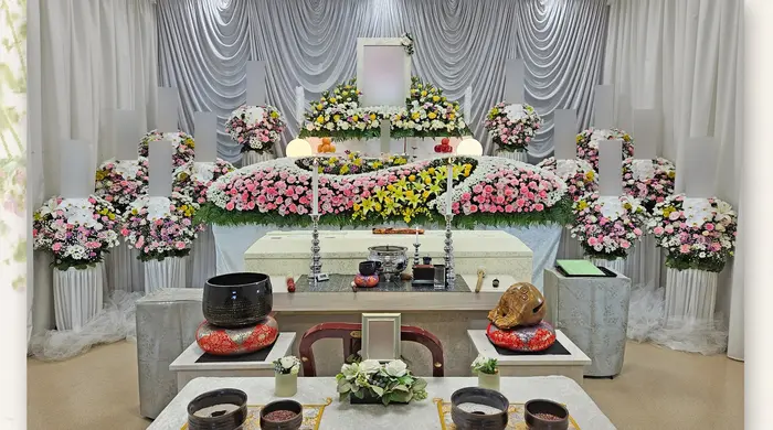 タイセイセレモニーで葬儀を行なった写真