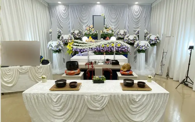 タイセイセレモニーで葬儀を行なった写真