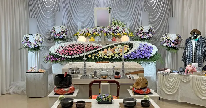 タイセイセレモニーで葬儀を行なった写真