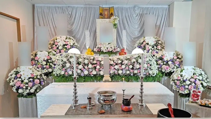 タイセイセレモニーで葬儀を行なった写真