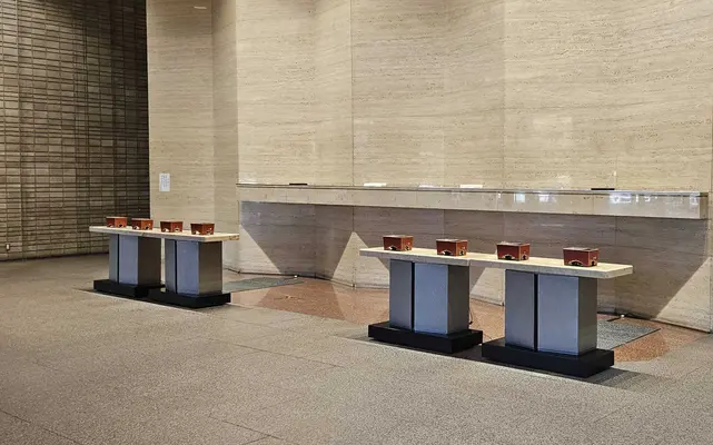 横浜市戸塚斎場で葬儀を行なった写真