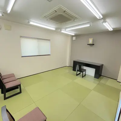 家族葬ホールいこいで葬儀を行なった写真