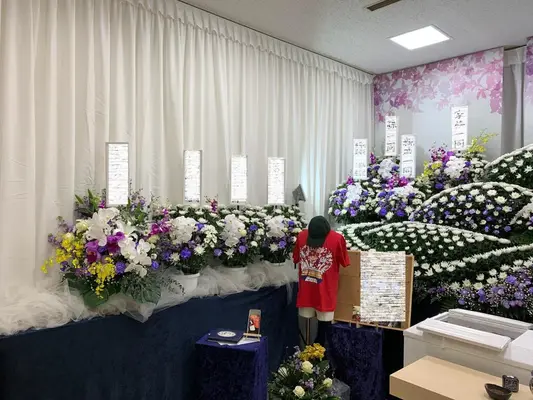 東京葬儀（葛飾営業所）で葬儀を行なった写真