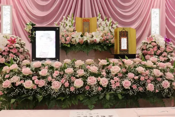 東京葬儀（葛飾営業所）で葬儀を行なった写真