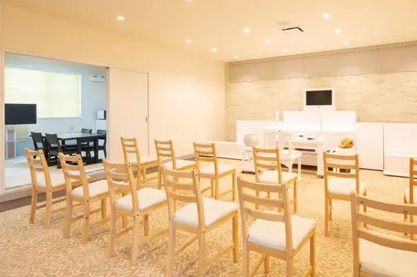 家族葬のタクセル粟宮で葬儀を行なった写真