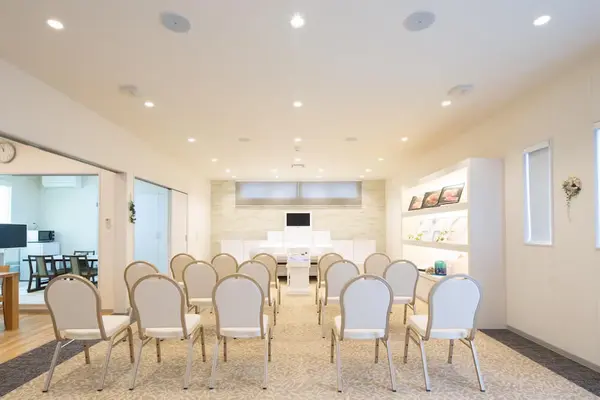 家族葬のタクセル西朝日町で葬儀を行なった写真