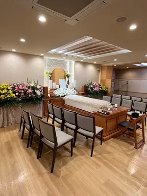 メイプルホール寝屋川公園で葬儀を行なった写真