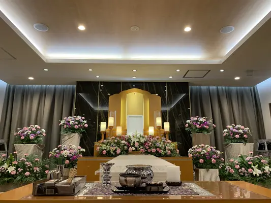 メイプルホール萱島で葬儀を行なった写真