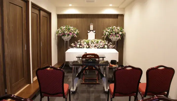 城東ホールで葬儀を行なった写真