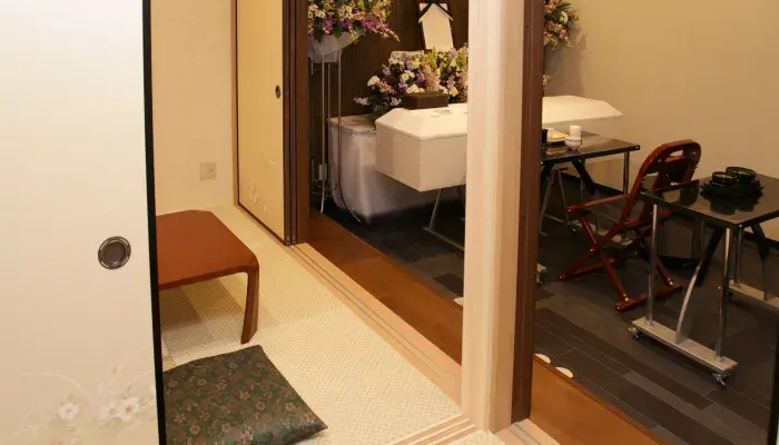 城東ホールで葬儀を行なった写真