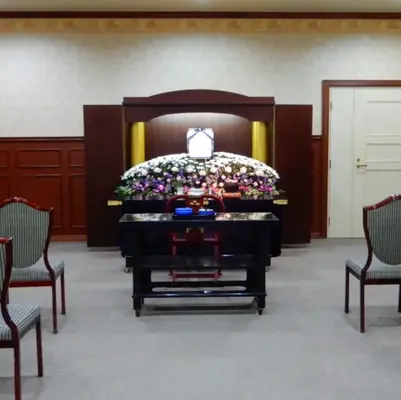 城東ホールで葬儀を行なった写真