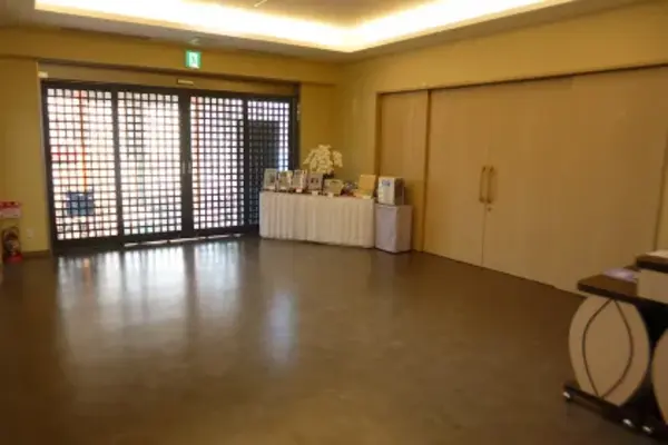 エンディングホールあかり（つかまホール）で葬儀を行なった写真