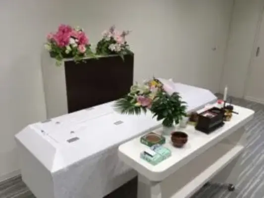 最期のひととき旅立ちで葬儀を行なった写真