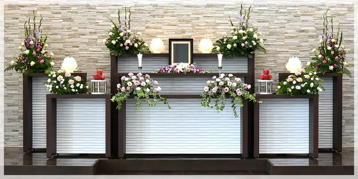 メモリアルホールゆら 氷上で葬儀を行なった写真