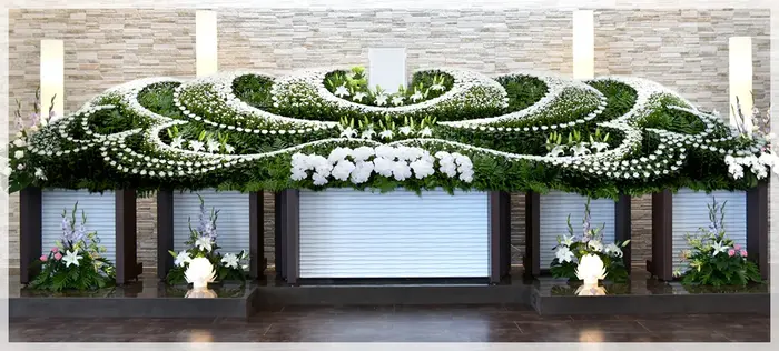 メモリアルホールゆら 氷上で葬儀を行なった写真