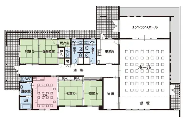 メモリアルホールゆら 氷上で葬儀を行なった写真