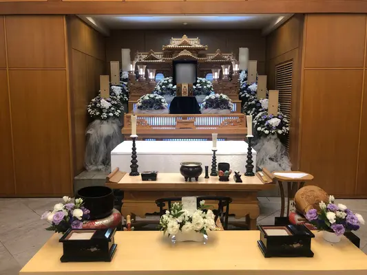 株式会社ケアーズコーポレーションで葬儀を行なった写真