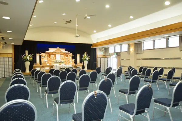 セレモニーホールながたに　五條本館で葬儀を行なった写真