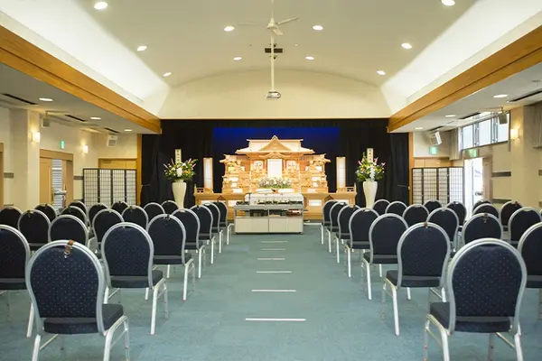 セレモニーホールながたに　五條本館で葬儀を行なった写真