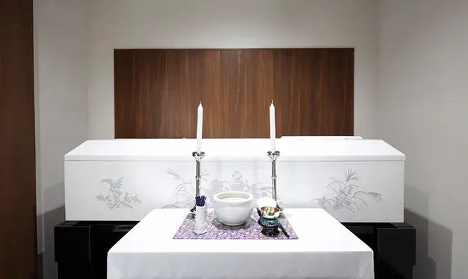 菊屋造花店（菊屋ホール瀬川）で葬儀を行なった写真