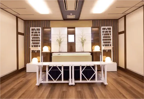 菊屋造花店（菊屋ホール瀬川）で葬儀を行なった写真