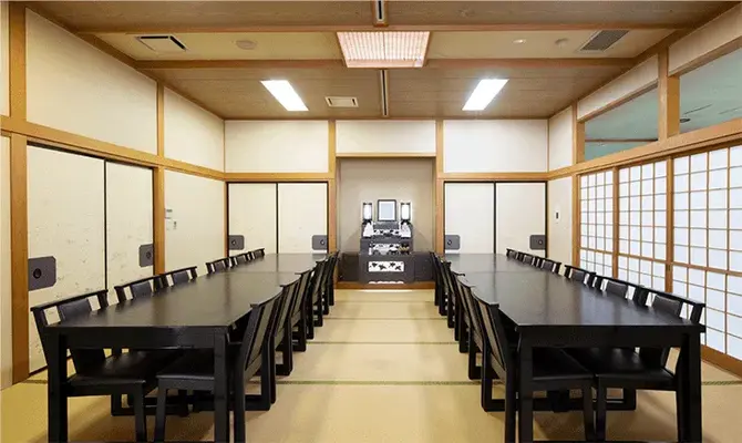 菊屋造花店（菊屋ホール今市）で葬儀を行なった写真