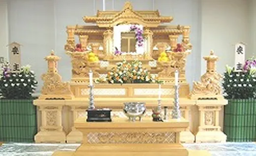 高級白木祭壇標準セットプラン