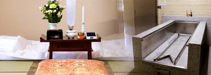 弘善社 中央斎場で葬儀を行なった写真