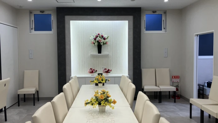 家族葬のディアネス 宮の沢ホールで葬儀を行なった写真